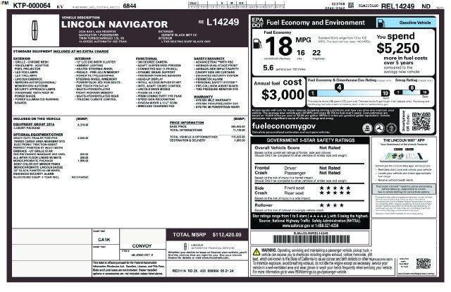 2024 Lincoln Navigator L Reserve