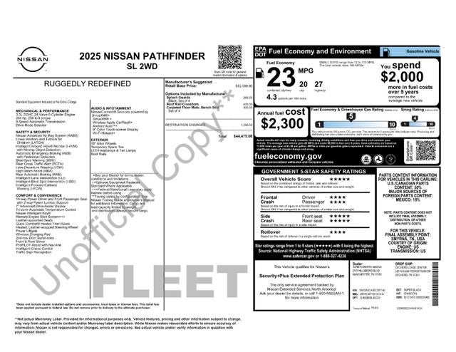 2025 Nissan Pathfinder SL