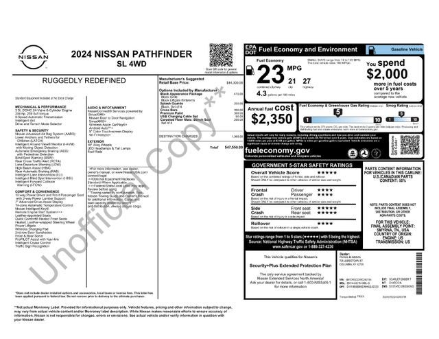 2024 Nissan Pathfinder SL