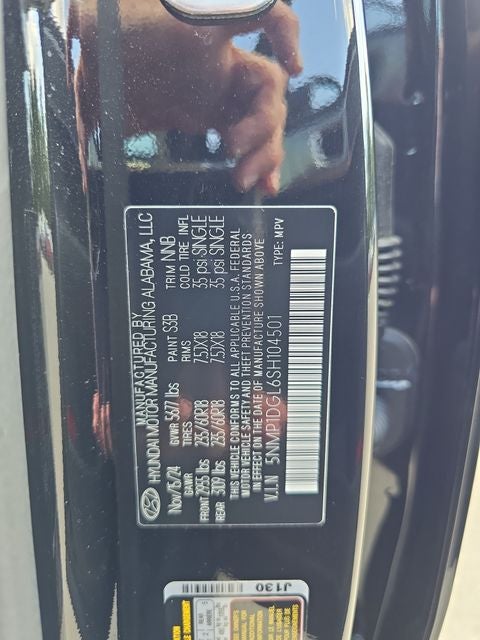 2025 Hyundai Santa Fe SE
