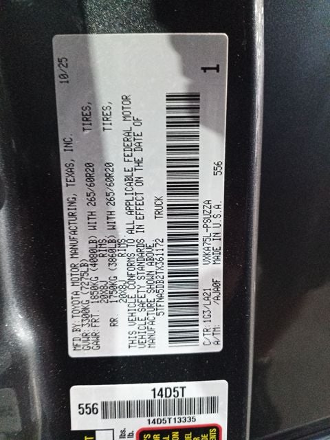 2026 Toyota Tundra Platinum