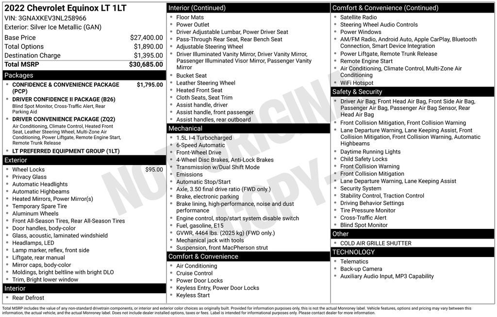 2022 Chevrolet Equinox LT