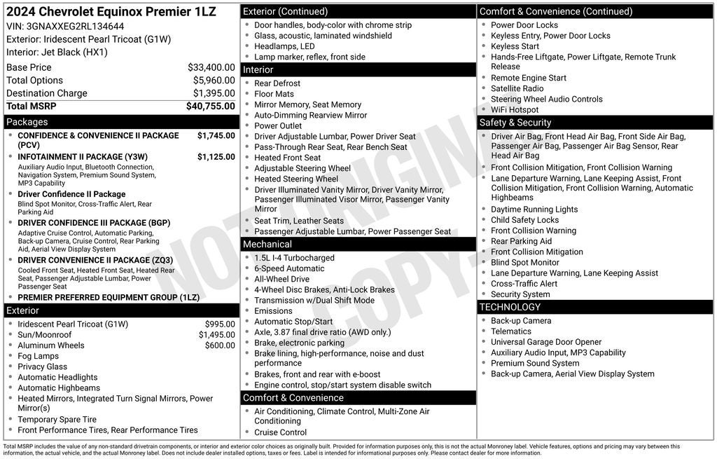 2024 Chevrolet Equinox Premier