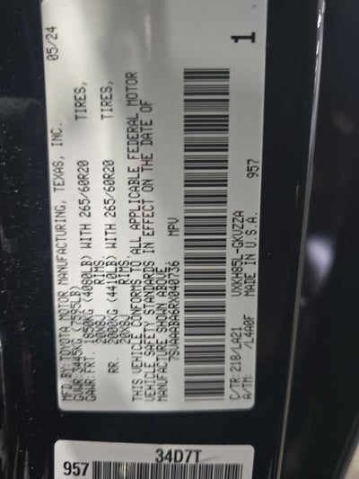 2024 Toyota Sequoia Platinum