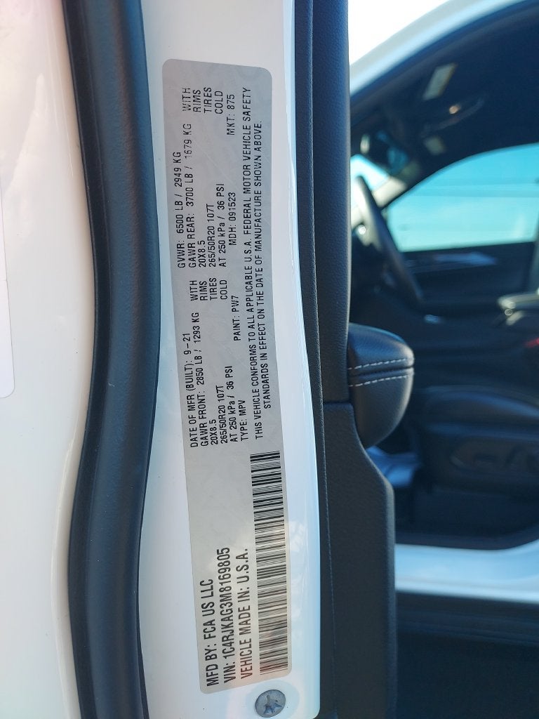 2021 Jeep Grand Cherokee L Altitude