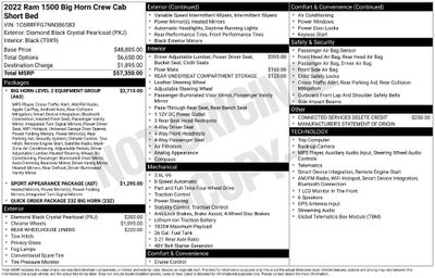 2022 RAM 1500 Big Horn/Lone Star