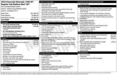 2024 Chevrolet Silverado 1500 WT