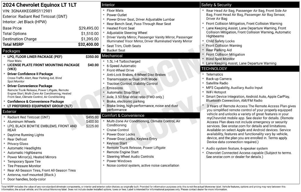 2024 Chevrolet Equinox LT