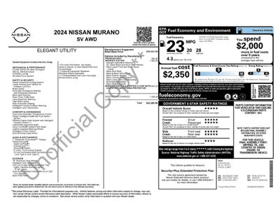 2024 Nissan Murano SV