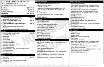 2023 Buick Encore GX Select