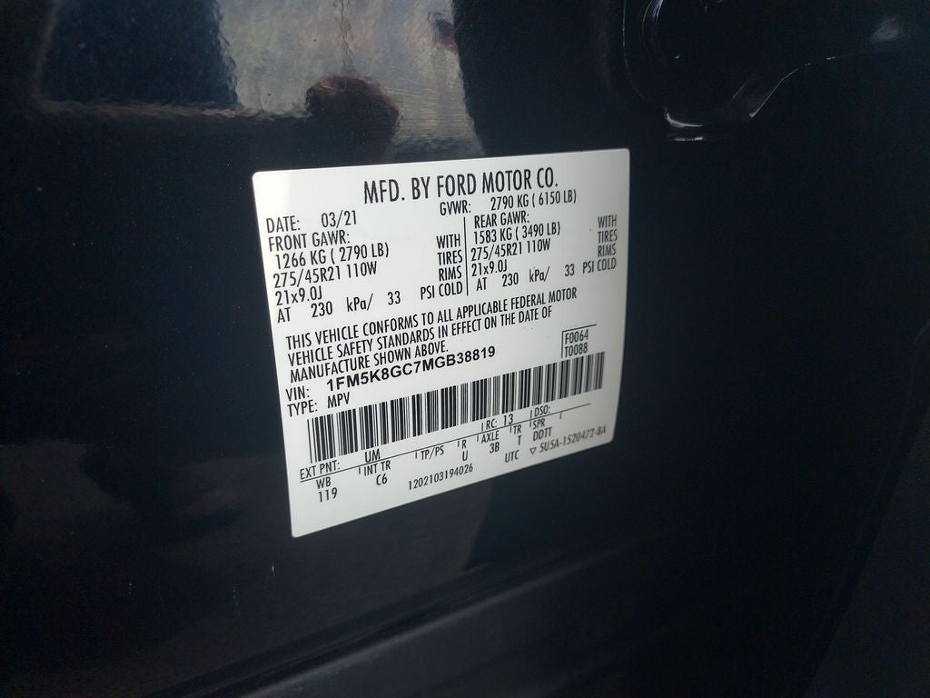 2021 Ford Explorer ST
