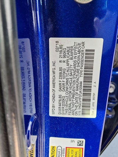 2018 Honda Accord Sport