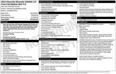 2024 Chevrolet Silverado 2500HD LTZ
