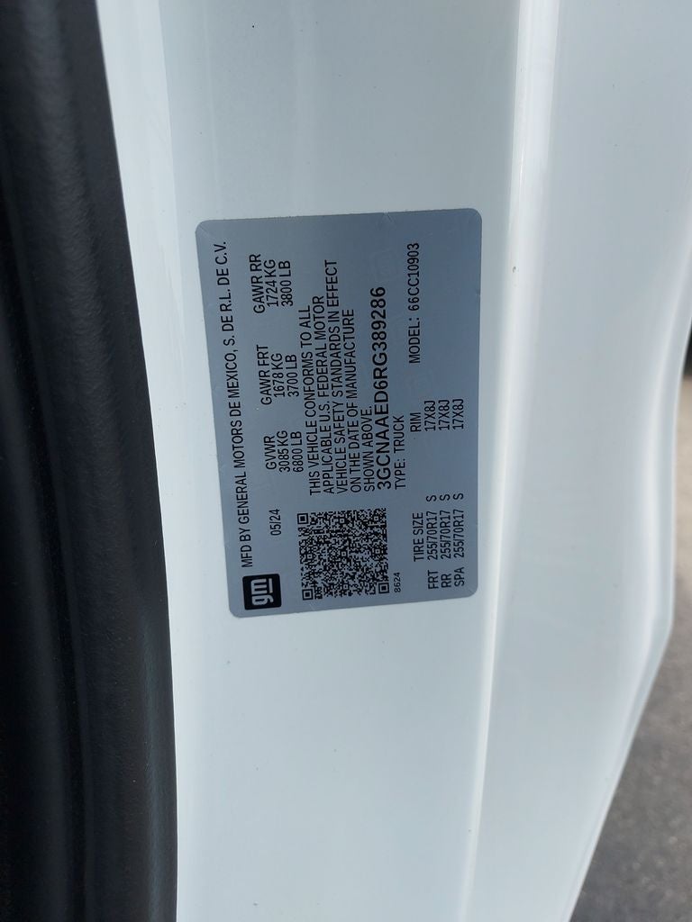 2024 Chevrolet Silverado 1500 WT