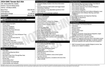 2024 GMC Terrain SLE