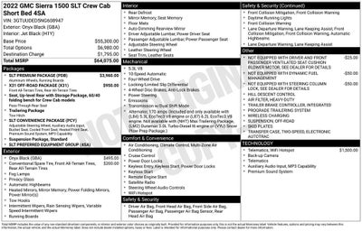 2022 GMC Sierra 1500 SLT