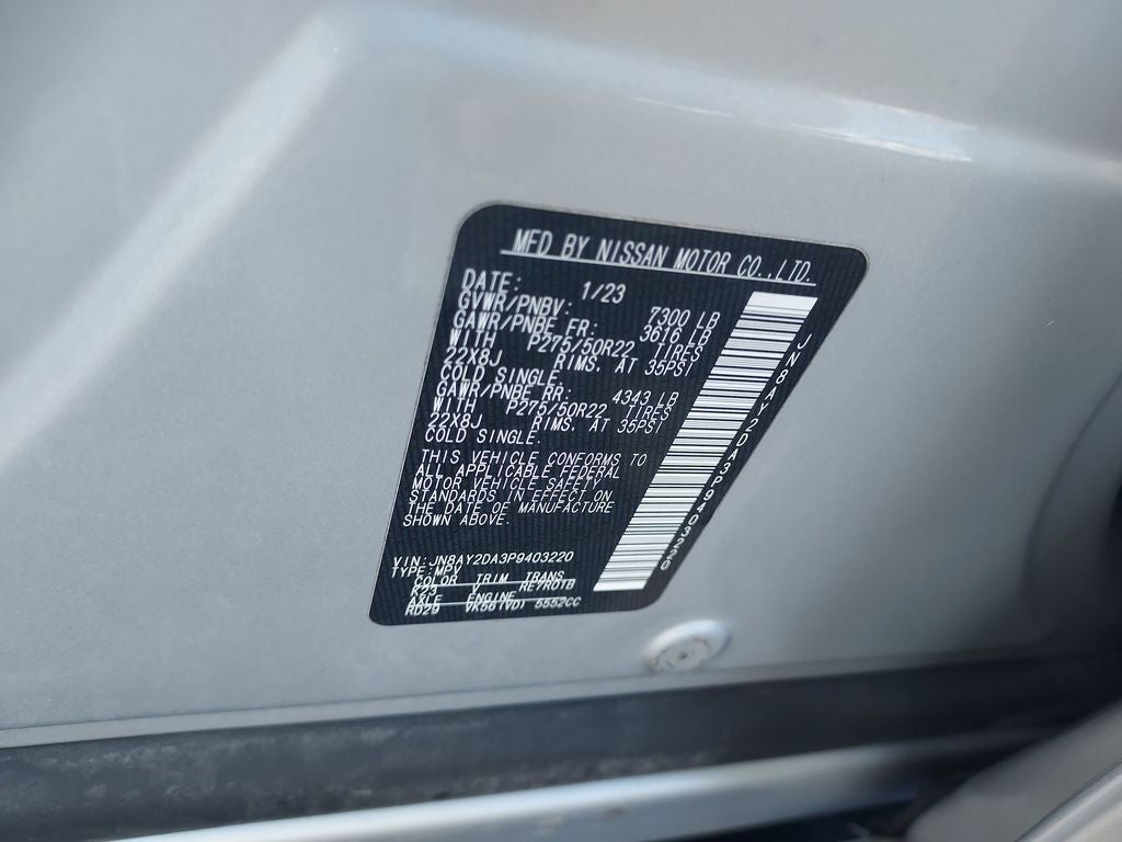 2023 Nissan Armada Platinum