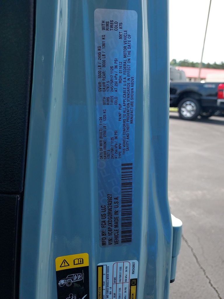 2024 Jeep Wrangler Sport S