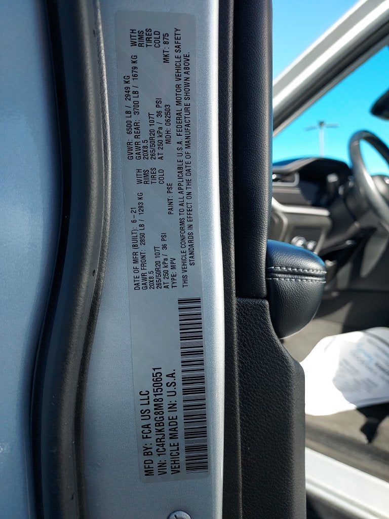 2021 Jeep Grand Cherokee L Limited
