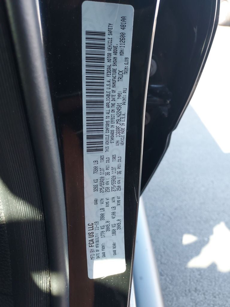 2020 RAM 1500 Laramie