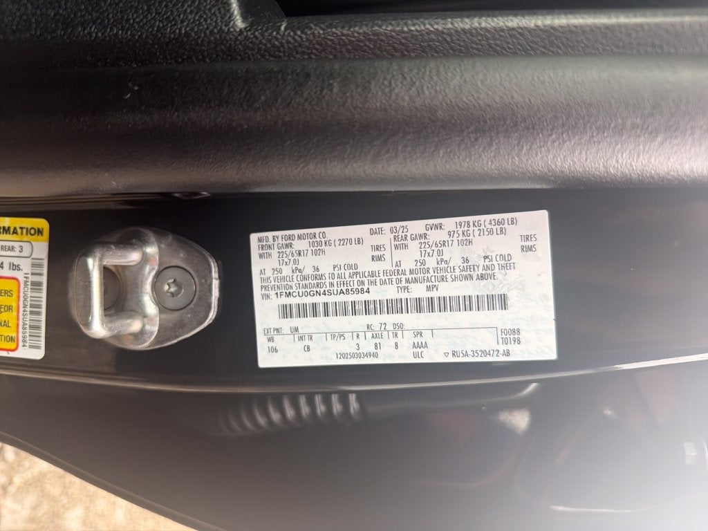 2025 Ford Escape Active