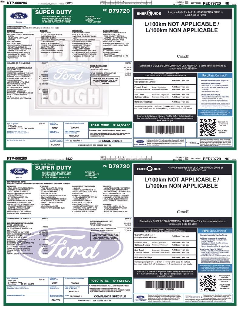 2023 Ford F-250SD King Ranch