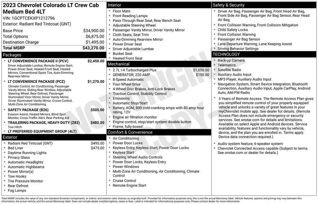2023 Chevrolet Colorado LT