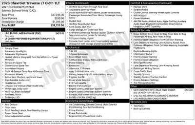2023 Chevrolet Traverse LT 1LT