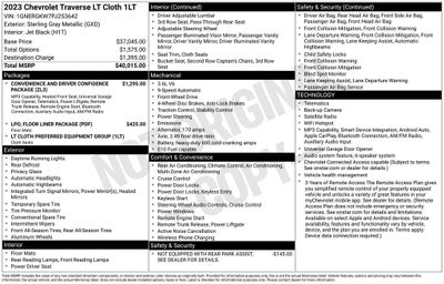 2023 Chevrolet Traverse LT 1LT