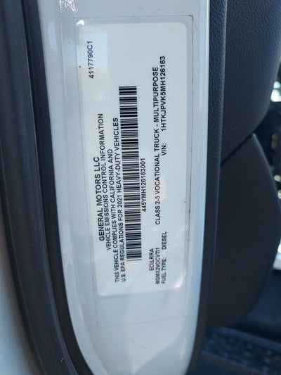 2021 Chevrolet Silverado 4500HD Work Truck