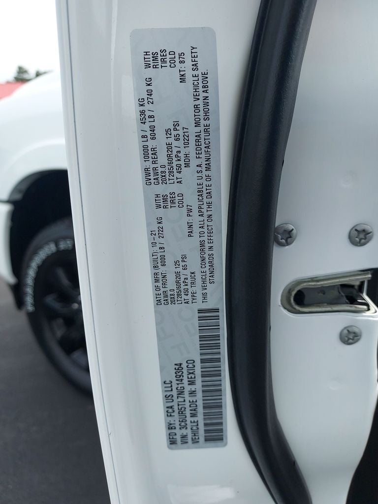 2022 RAM 2500 Limited