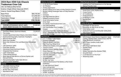2024 RAM 4500HD Tradesman