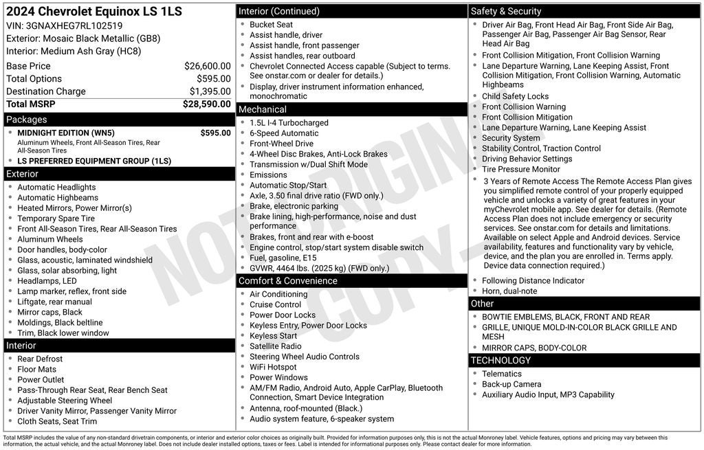 2024 Chevrolet Equinox LS