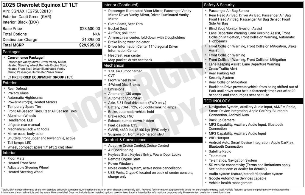 2025 Chevrolet Equinox LT
