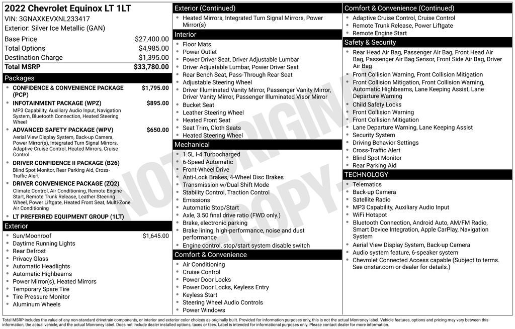 2022 Chevrolet Equinox LT