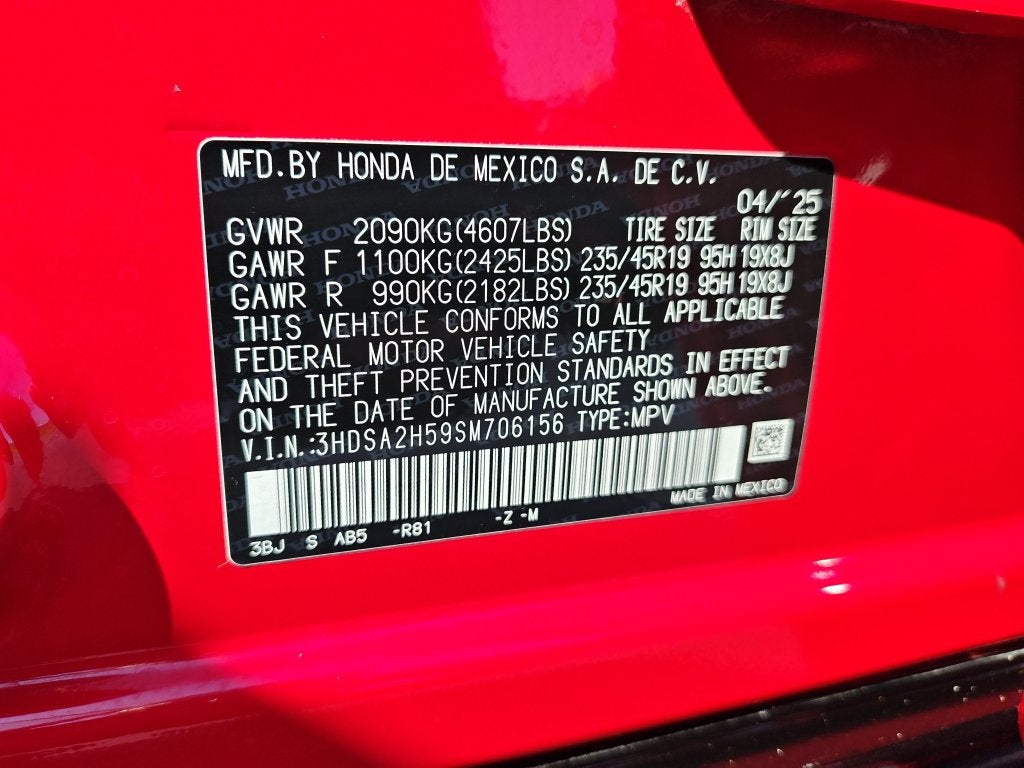 2025 Acura ADX A-Spec Package