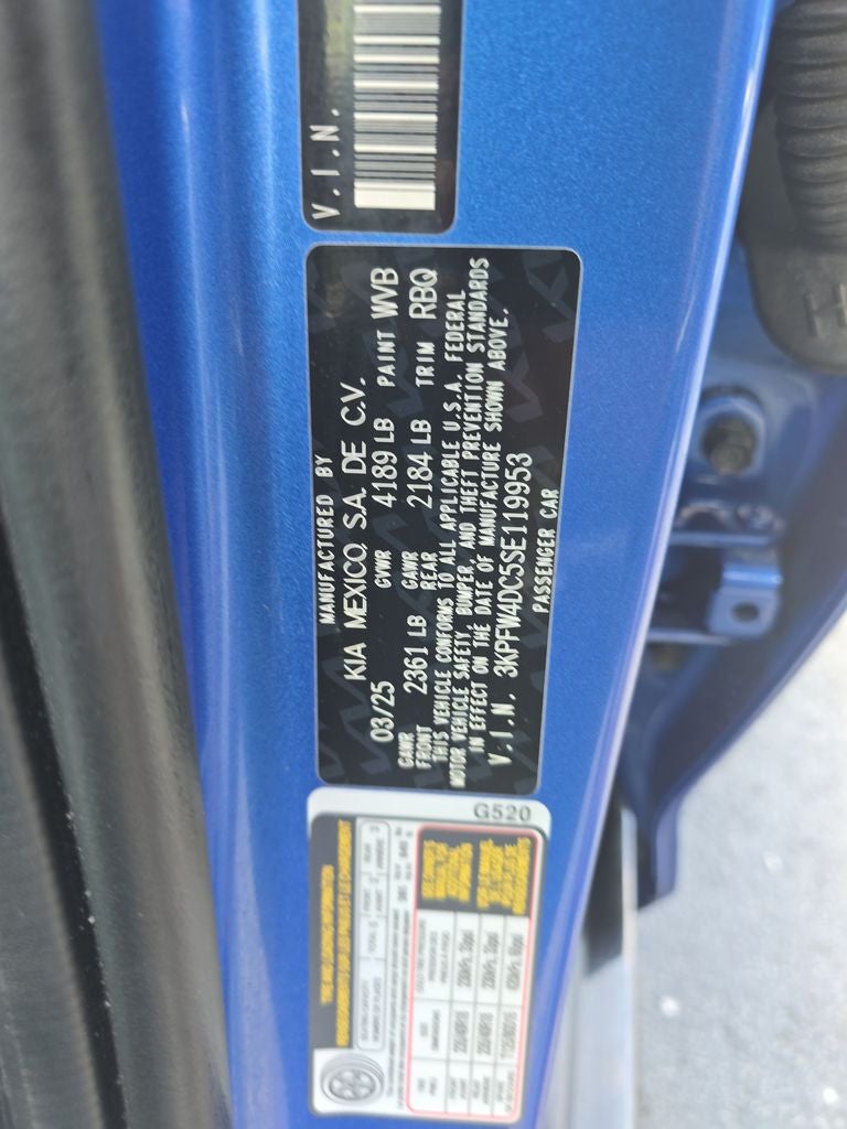 2025 Kia K4 GT-Line Turbo