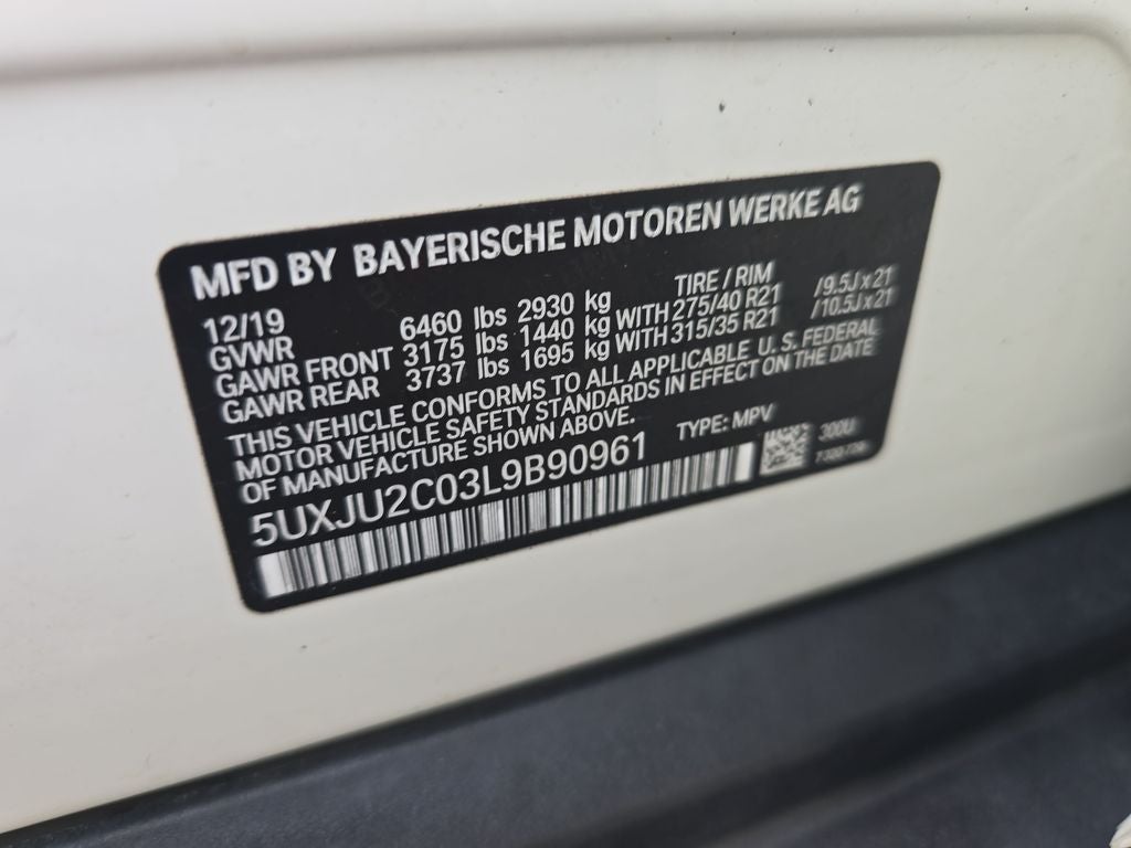 2020 BMW X5 xDrive50i