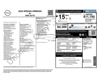 2024 Nissan Armada SL
