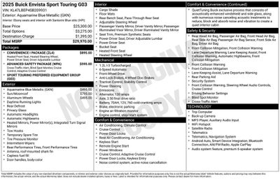 2025 Buick Envista Sport Touring