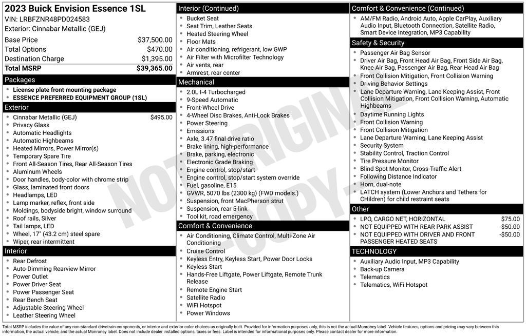 2023 Buick Envision Essence