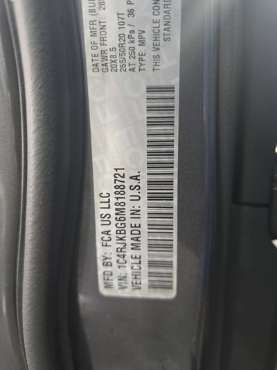 2021 Jeep Grand Cherokee L Limited
