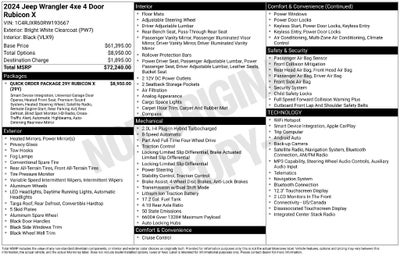 2024 Jeep Wrangler Rubicon 4xe