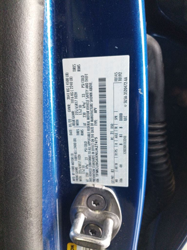 2022 Ford Escape SE