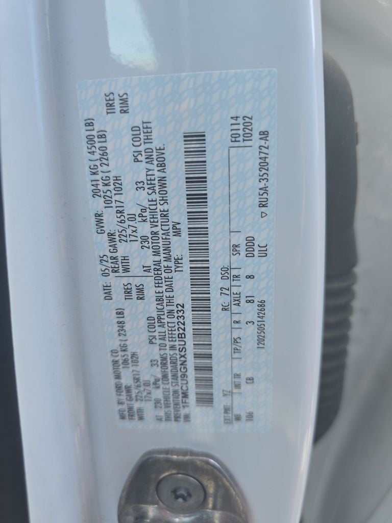 2025 Ford Escape Active
