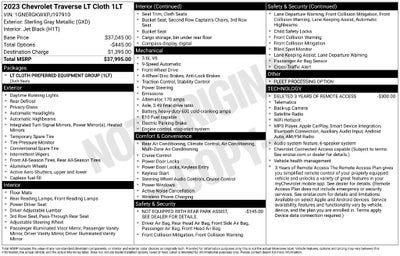 2023 Chevrolet Traverse LT 1LT