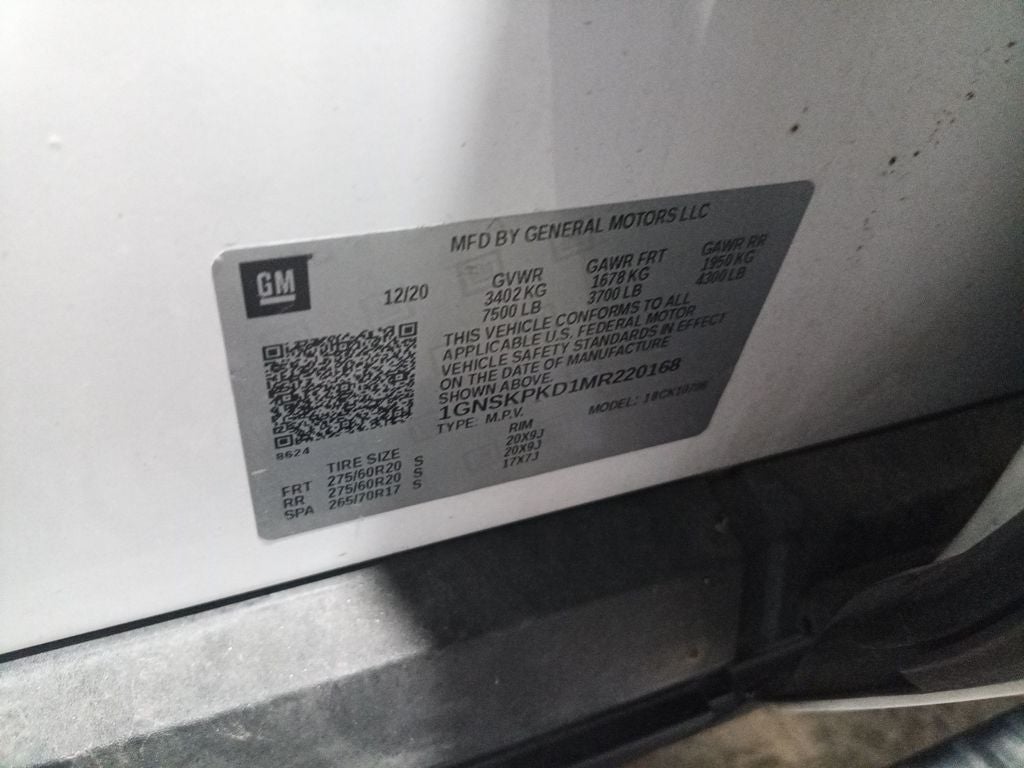 2021 Chevrolet Tahoe Z71