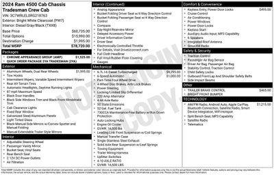 2024 RAM 4500HD Tradesman