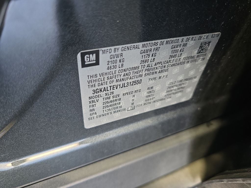 2018 GMC Terrain SLE