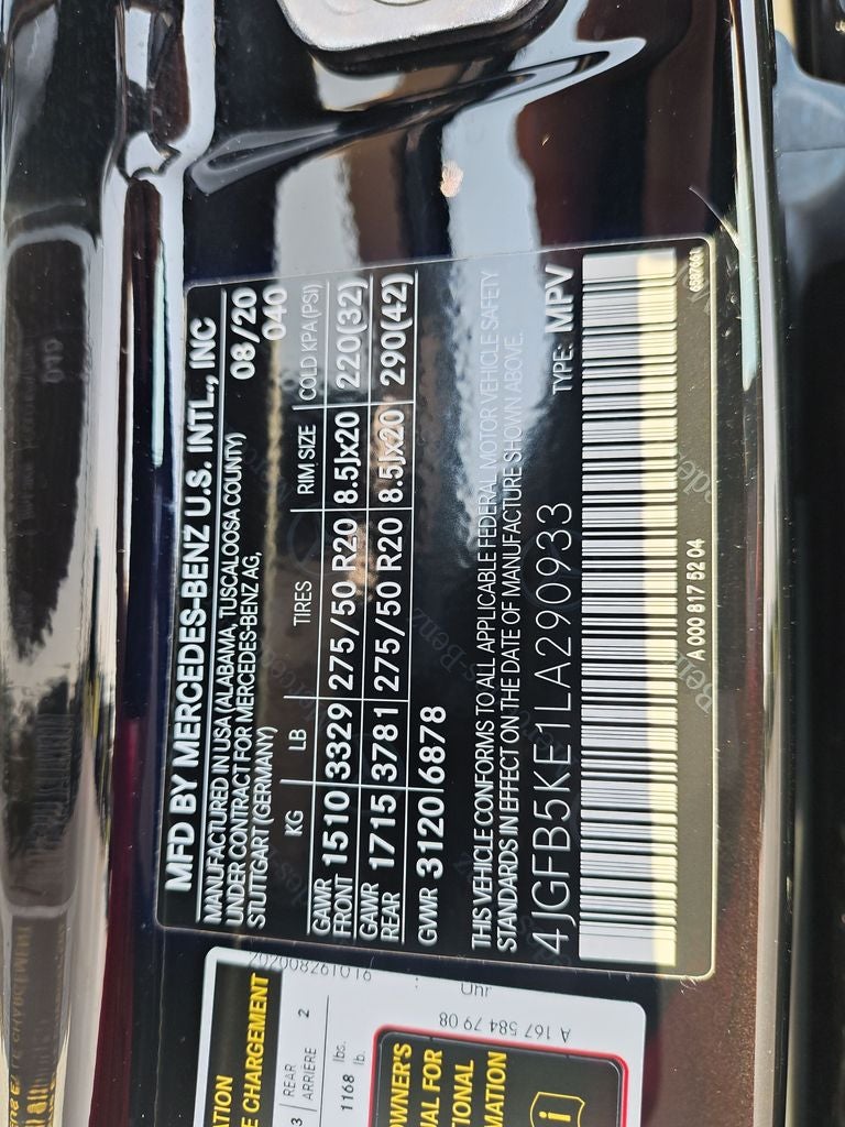 2020 Mercedes-Benz GLE GLE 450 4MATIC®